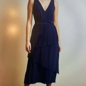 Ted Baker London Melodi Pleated Sleeveless Dress